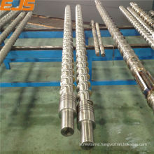 Wear Resistant plastic extruder screw